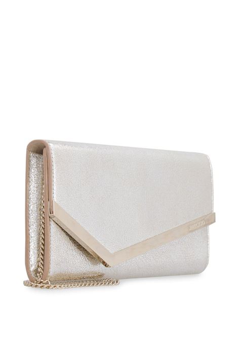 Champagne Emmie clutch bag Jimmy choo - women JIMMY CHOO | EMMIEGLECHMPGN